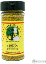 Chef Hans Lemon Pepper  6 oz. Bottle