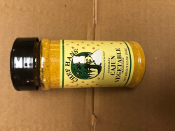 Chef Hans Cajun Vegetable Seasoning 6.5 oz. Bottle